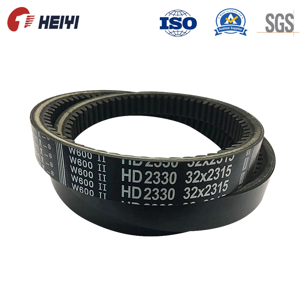 Large Transmission Power Agricultural Rubber V Cogged Belt for Combine Harvester Machine