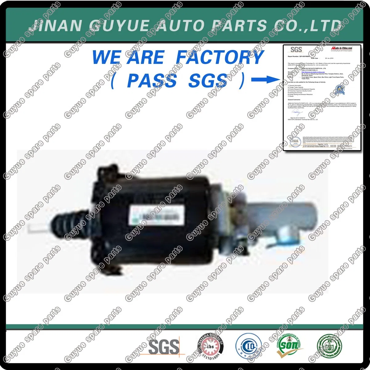 Clutch Booster Cylinder, Wg9725230041/2, Sinotruk Parts, HOWO Truck Spare Parts