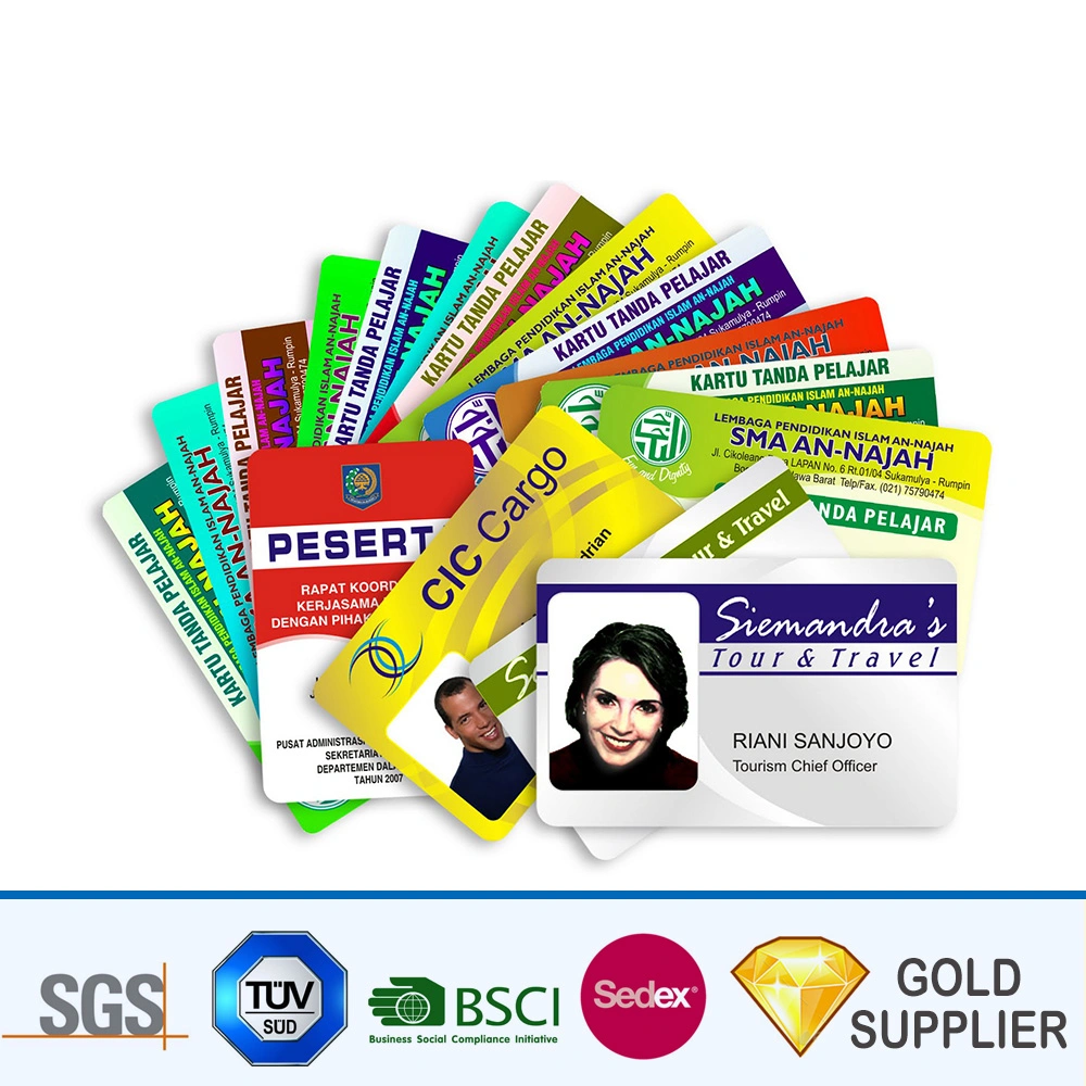 Cartão de membro de plástico transparente com impressão em cores de logotipo em alto relevo personalizado de alta qualidade para presente promocional.