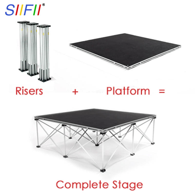 Aluminum Folding Stage Platform Custom Color Platform