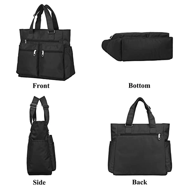 Qualität Multi Pocket Große Schulter Lady Fashion Tote Handtaschen Tasche