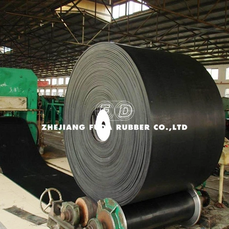 Large Capacity Abrasion Resistan Polyester/Nylon Canvas Rubber Conveyor Belts