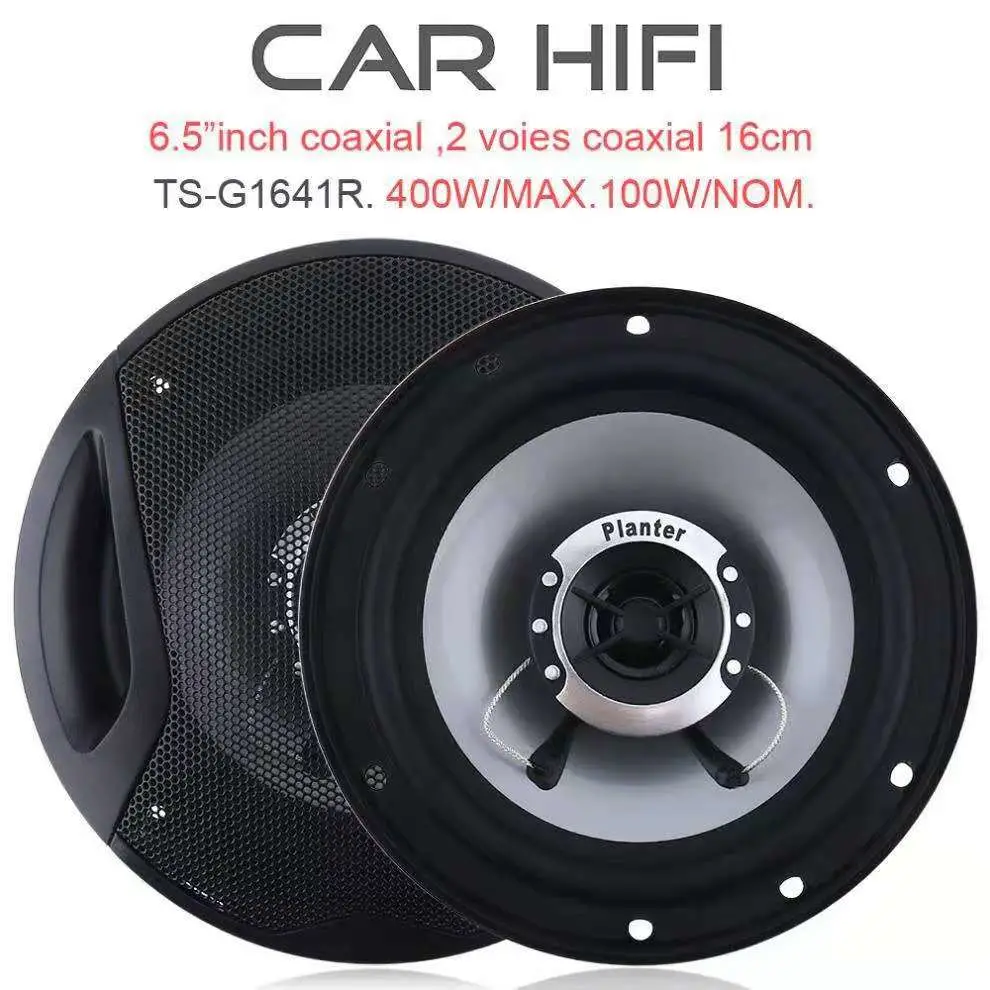 Car Speakers Audio System Professional RMS 50W 6" 2 Way Coaxial