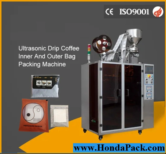 Ultrasonic Ginseng Tea Bag Packaging Machine with Outer Envelope