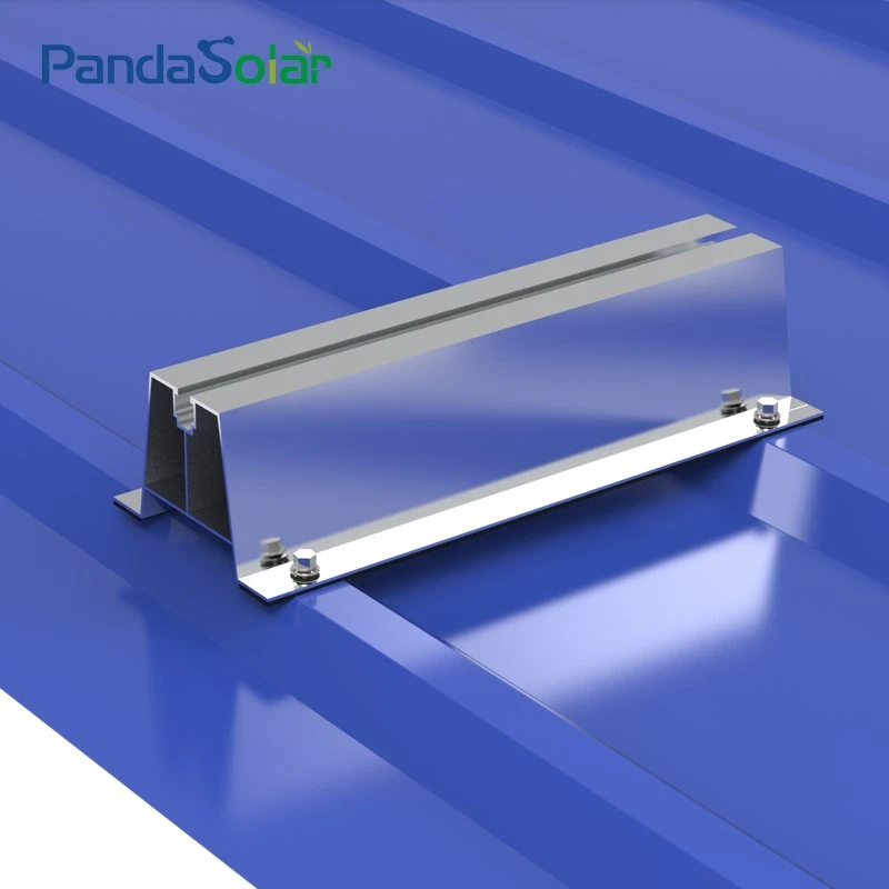 Adaptado de la fábrica de montaje de aluminio Panel Solar de carril corto