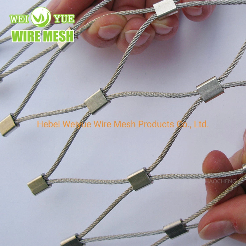 SS316 Stainless Steel Wire Rope Mesh Cable Net for Anti-Theft Mesh Bag