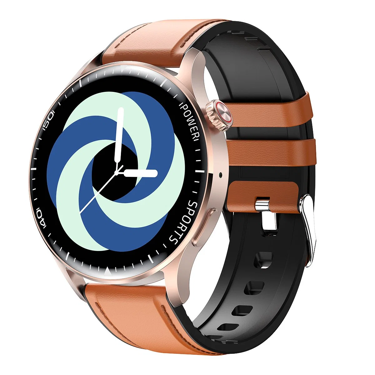 Deportes multifuncionales Moda Smart Watch pantalla grande Bluetooth Teléfono llamada Chicas mujeres Hombre muñeca Relojes Smartwatch