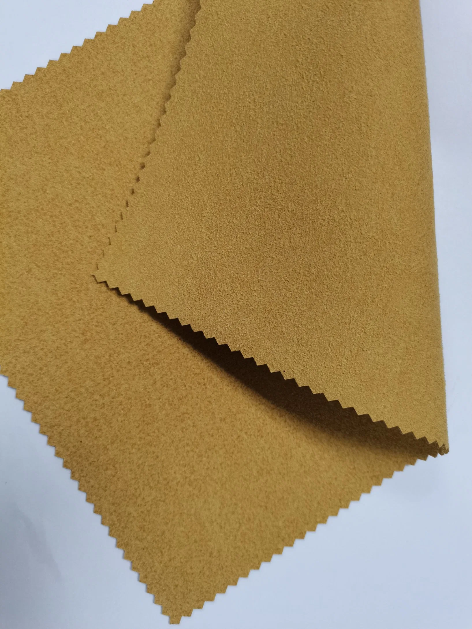Micro Textile Fibers Gloves Huafon Eco Friendly Split Nylon Suede Assorted Colors
