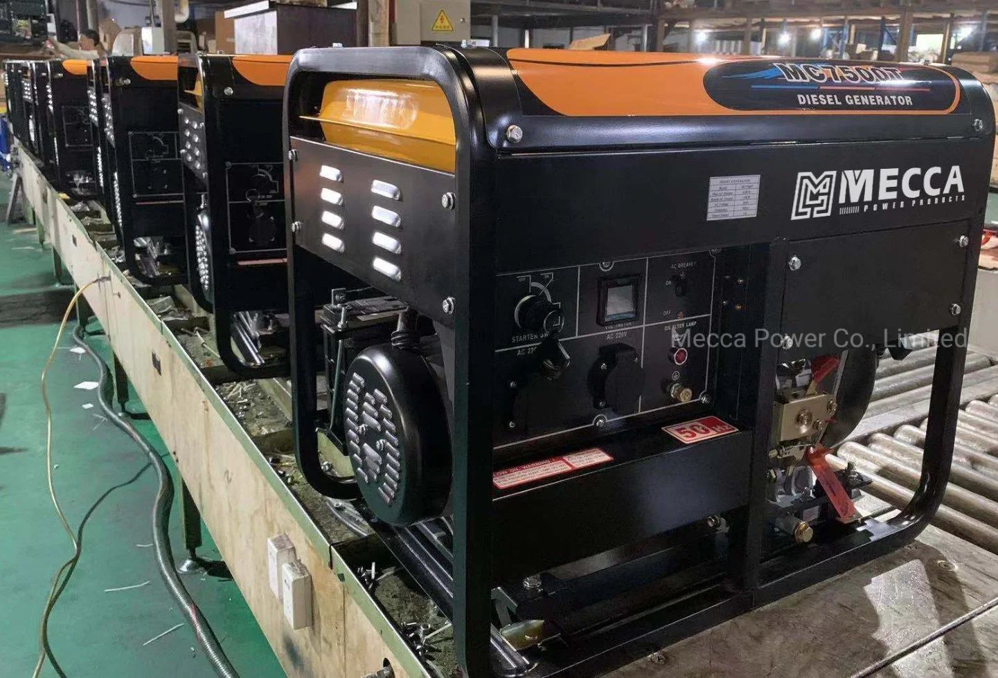 Portable Diesel Generating Set 3kVA 5kVA 6.5kVA 8kVA 10kVA 12kVA 15kVA Kw Power Gasoline Generator Water/Air Cooled for Standby Home Use