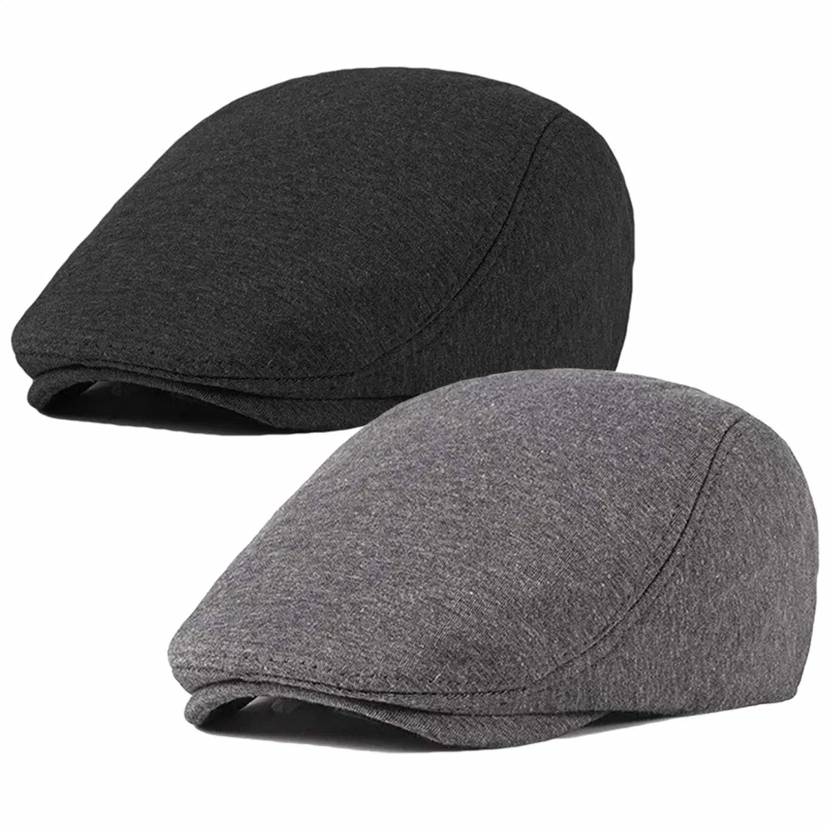 Men's Cotton Flat Cap Newsboy Hat