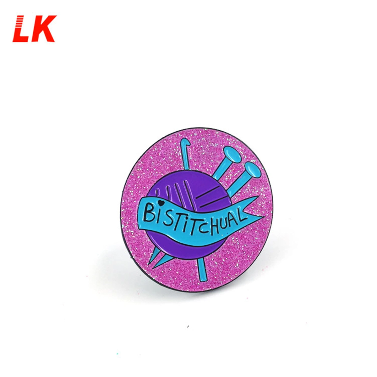 Personalized Custom Your Design Wholesale/Supplier Glitter Soft Enamel Lapel Pin