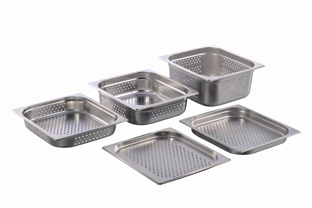Metal Stamping Stainless Steel Lid Gn Gastronorm Cake Ice Cream Food Container Pan