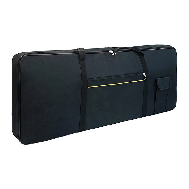 Professional Sacos de instrumentos musicais Teclado Piano elétrico Gig Bag 76 Teclado acolchoado portátil Saco estojo de armazenamento