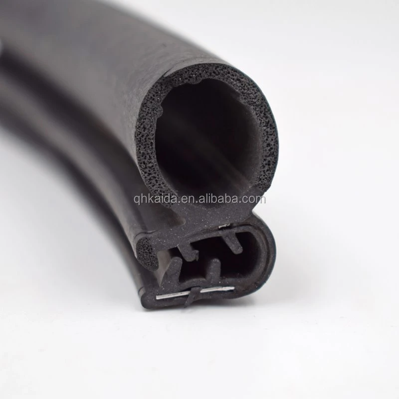 Sheet Metal Edge Protection Rubber Auto Door Rubber Seal Strip