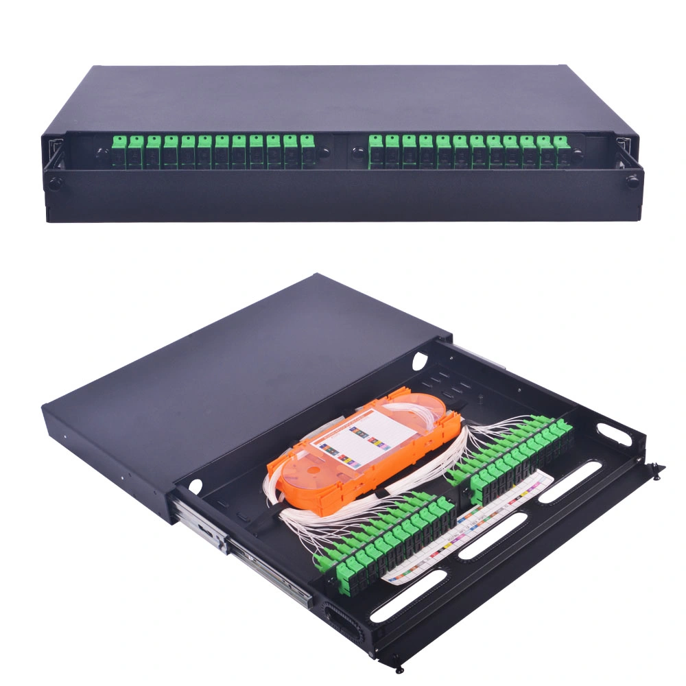 144 Core 1u Rack-Mount Fiber Optic Distribution Frame ODF