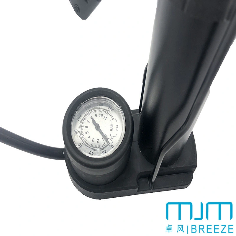 Bqy-004 Mini Bicycle Pump with Barometer Pedal The Bicycle Pump