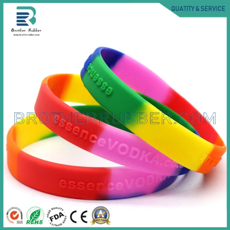 Custom Silicone Watch Band Silicone Wrist Band/Bracelet Rubber Band Wristband