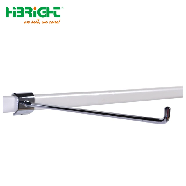 Supermarket Shelf Accessory Metal Bar Hooks for Gondola Shelf