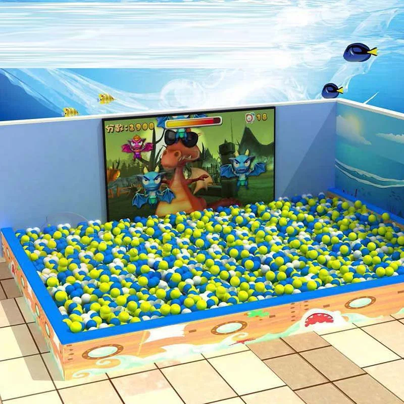 Muro interactivo de juegos para niños