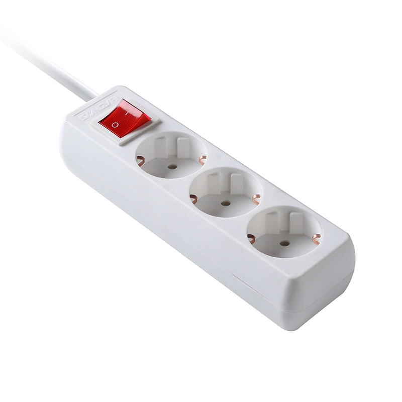 Schuko Plug Electric Power Strip Extension Socket