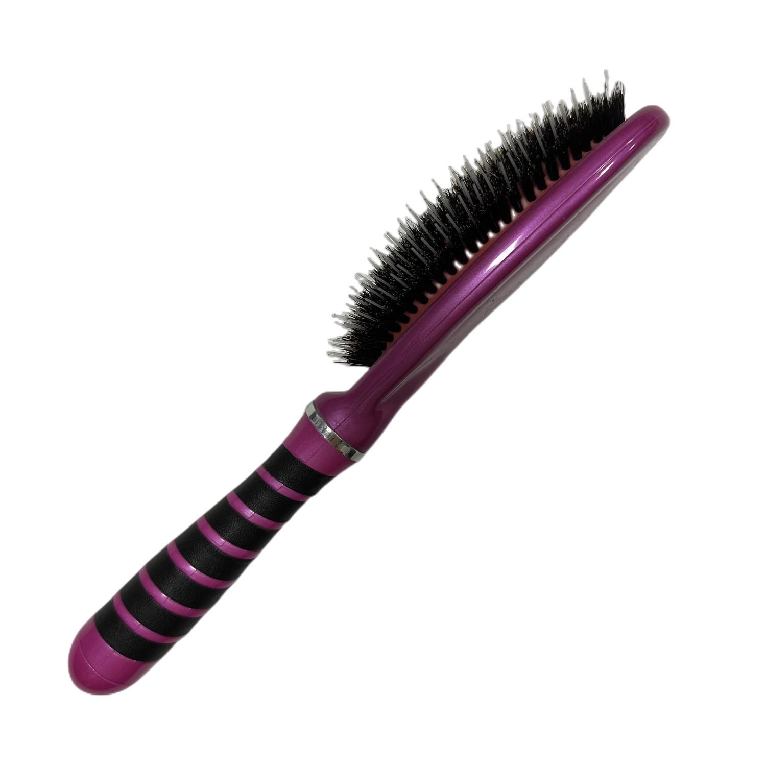 Beautichen Custom Plastic Hair Brush Cushion Scalp Massage Brush Detangling Oval Paddle Hair Comb Makeup Dry and Wet Hair Brush