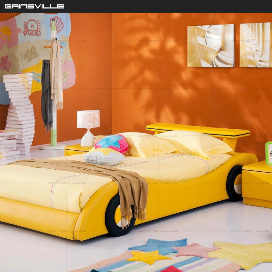 Modern Fashion Lovely Foshan Factory Wholesale Children Kids Bed Furniture for Boy Gce006