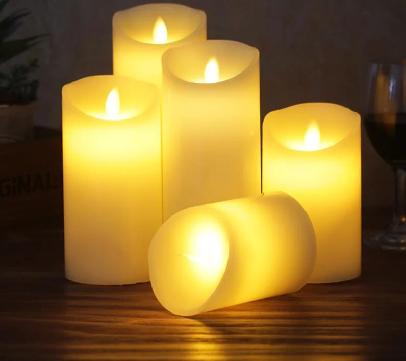 Warm Light Tea Light with Remote Control Candle for Wedding or Birthday