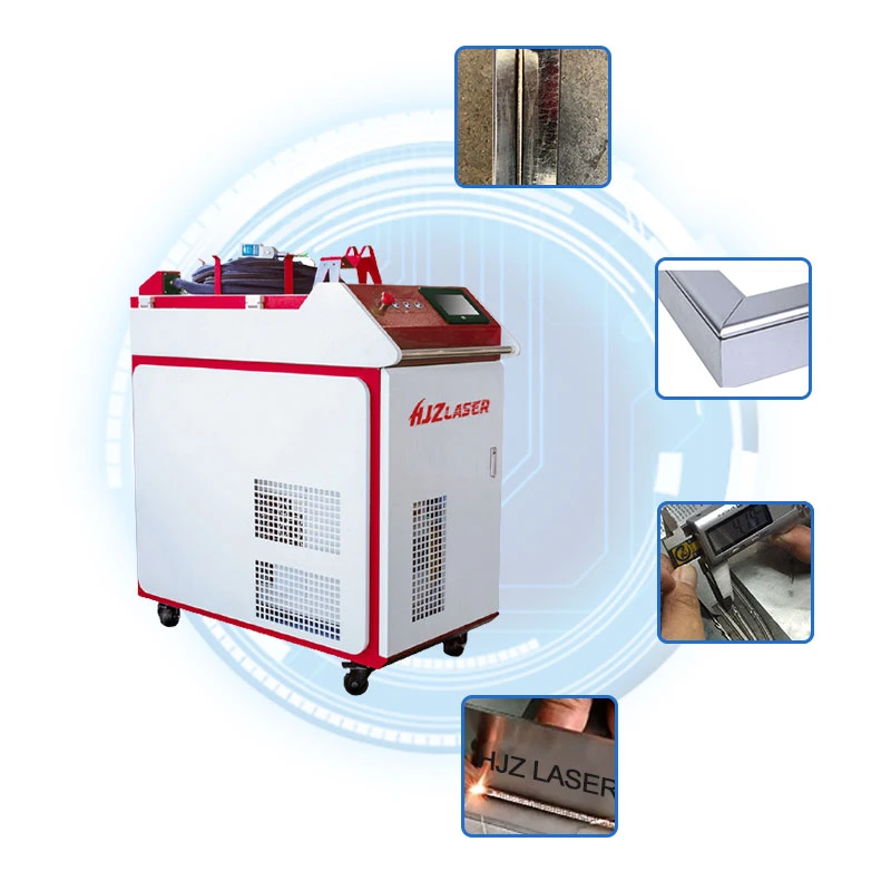 Handheld Laser Welding Machine 1000W 1500W Fiber Handy Laser Welder for Metal Hand Held Gun