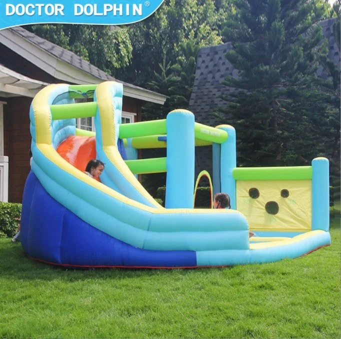 Children's Bouncy Castle Inflatable Water Jumping Bed Indoor and Outdoor Small Trampoline