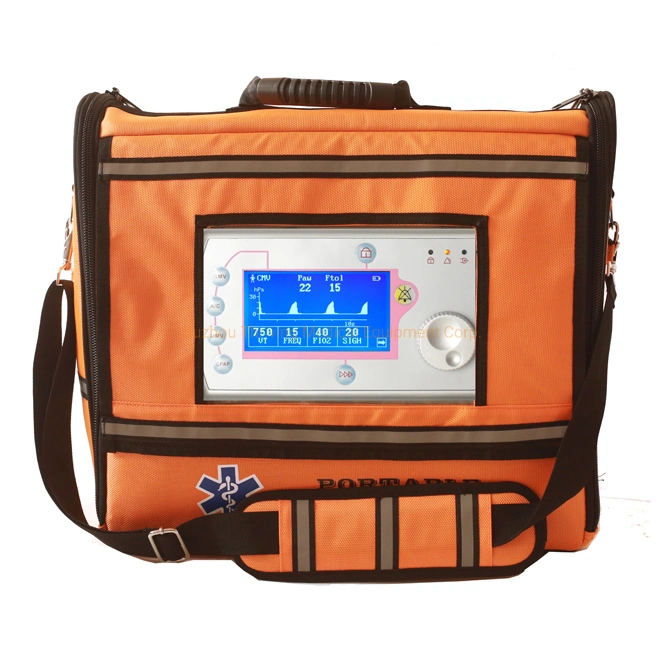 Portable Transport Emergency Ventilator with CE Medical Respiratory Machine (THR-PV200)