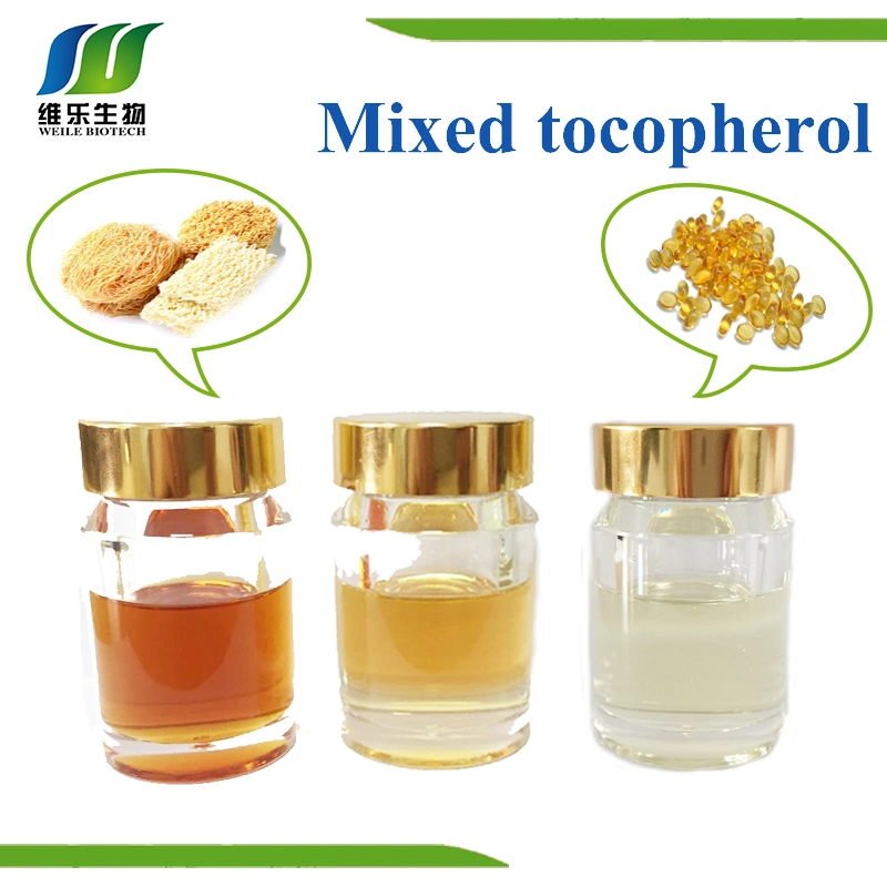 Natural Ve Different Specifications Oil Health & Medical Mixed Tocopherol 50%, 70%, 90% Food Additive