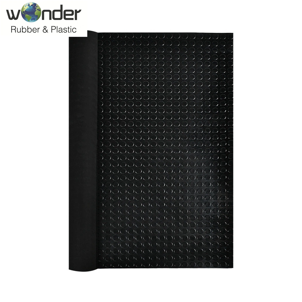 Under Ground Acoustic Insulation Sound-Proof Cork Rubber Underlay Rubber Floor Mat