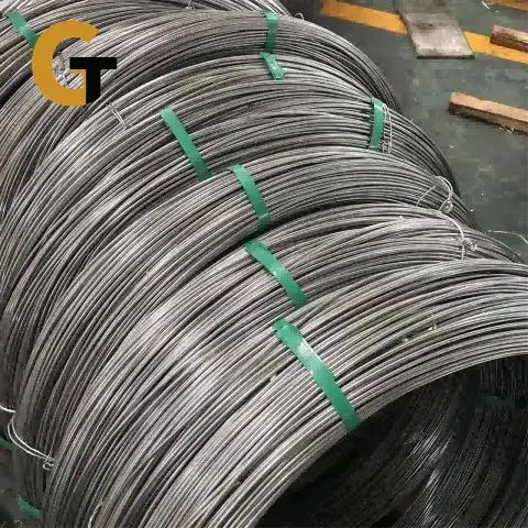 Diámetro del cable de acero inoxidable de resorte de carbono alto liso espiral GB 2,9mm