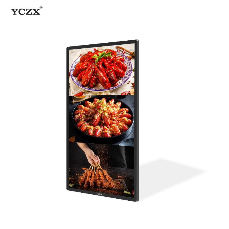 75 Inch Clothing Store Indoor Advertising Player LCD TV