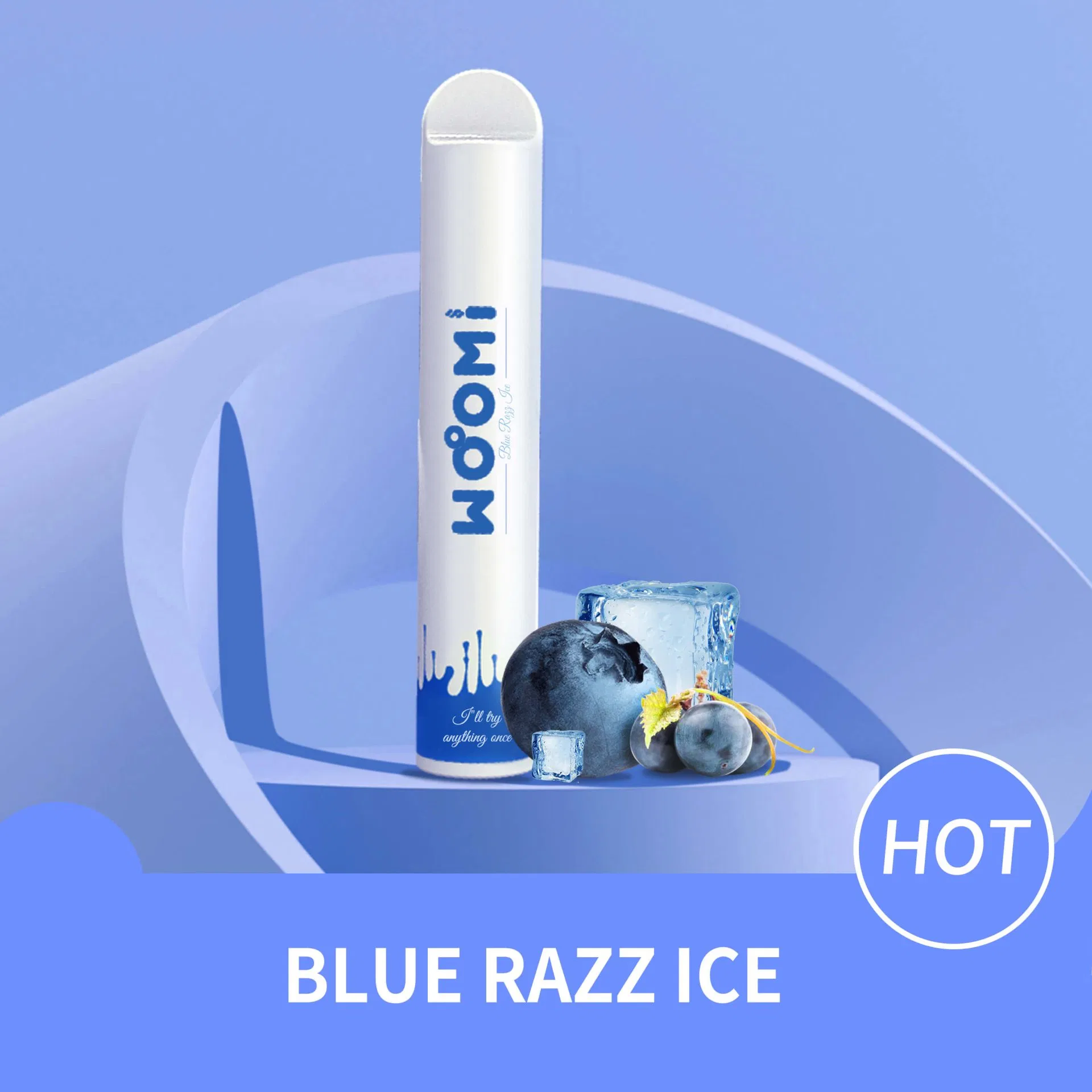 Hot Sale Professional Vape Factory Woomi Bloom 2500 Puffs 0 20 50mg Nicotine Mesh Coil Iced Cola Disposable/Chargeable Vape Electric Hookah Price