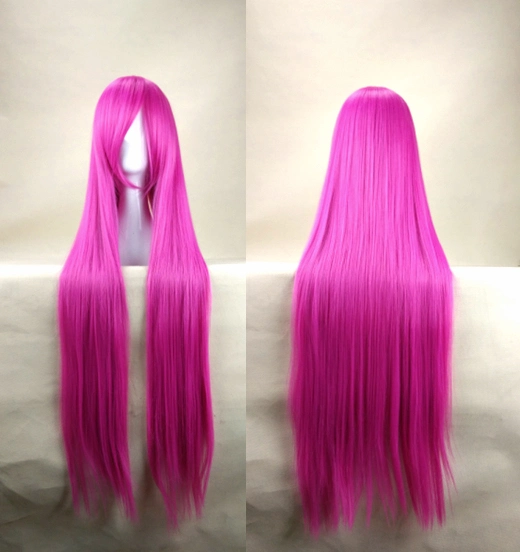 Wholesale/Supplier Customized Muti Color Long Straight Theatre Part Cosplay Synthetic Wig Sheath