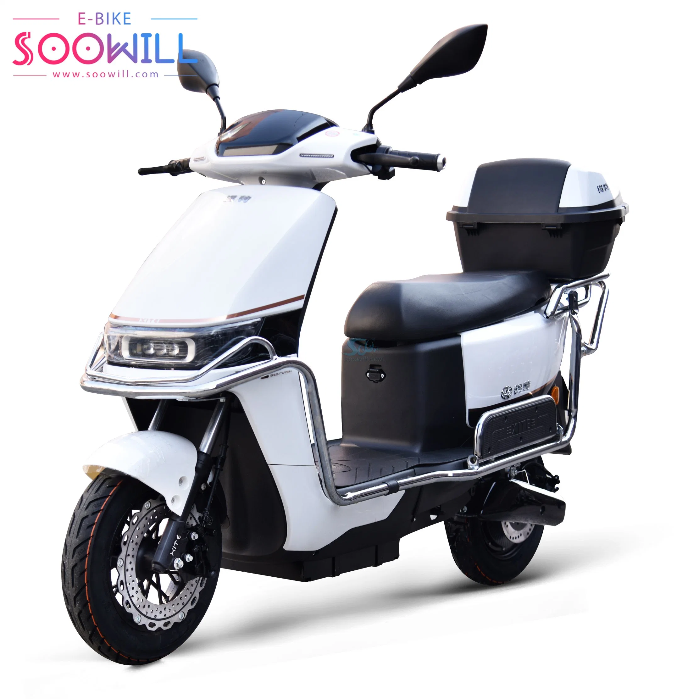 Hot sales Mini d'origine des personnes âgées l'utilisation de l'industrie de vélo électrique passager en Chine 800W Brush-Less moteur CC Electric Motorcycle