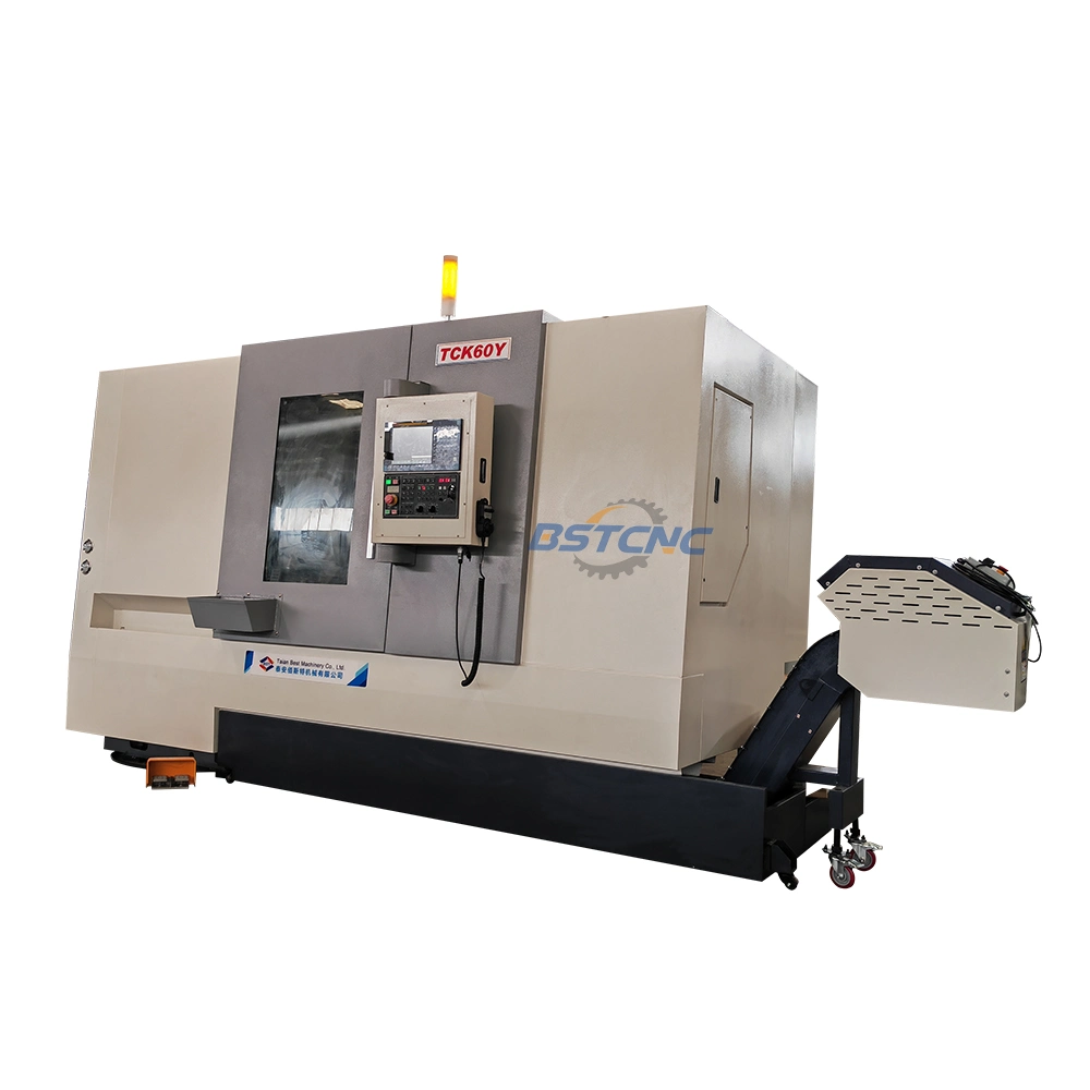 Tck60y High Speed Metal Cutting Turning furação moagem CNC Ferramenta da máquina