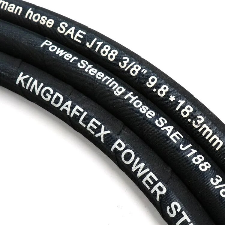 High Pressure Textile Reinforced SAE J188 Power Steering Hose