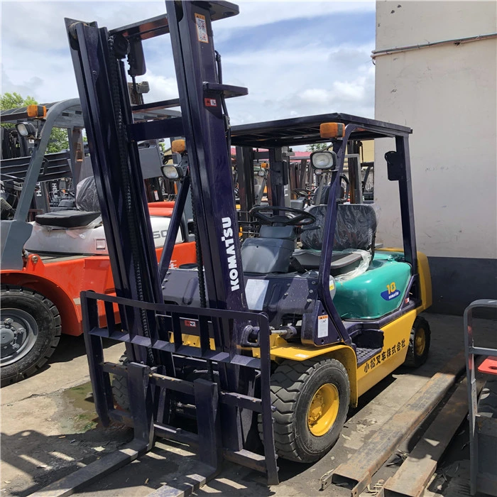 Used Komatsuu 1.8 Ton Forklift Truck Raise 4m Auto Customizable