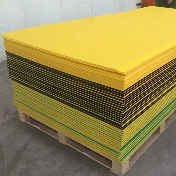 Hoja de plástico reciclado UHMWPE Hoja HDPE China Fabricante