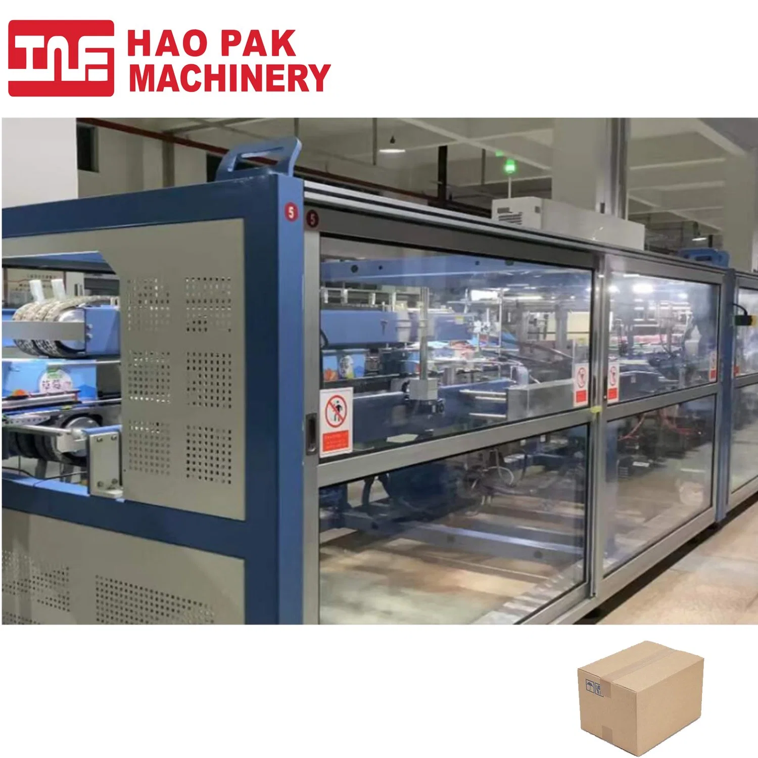 Factory Automatic Corrugated Carton Packing Machine Outer Case Filling Sealing Machine