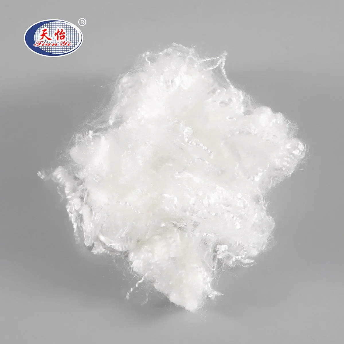 Low Wear Rate Water-Soluble Curled Polyvinyl Alcohol 60-90 &ordm; C for Paper Industry