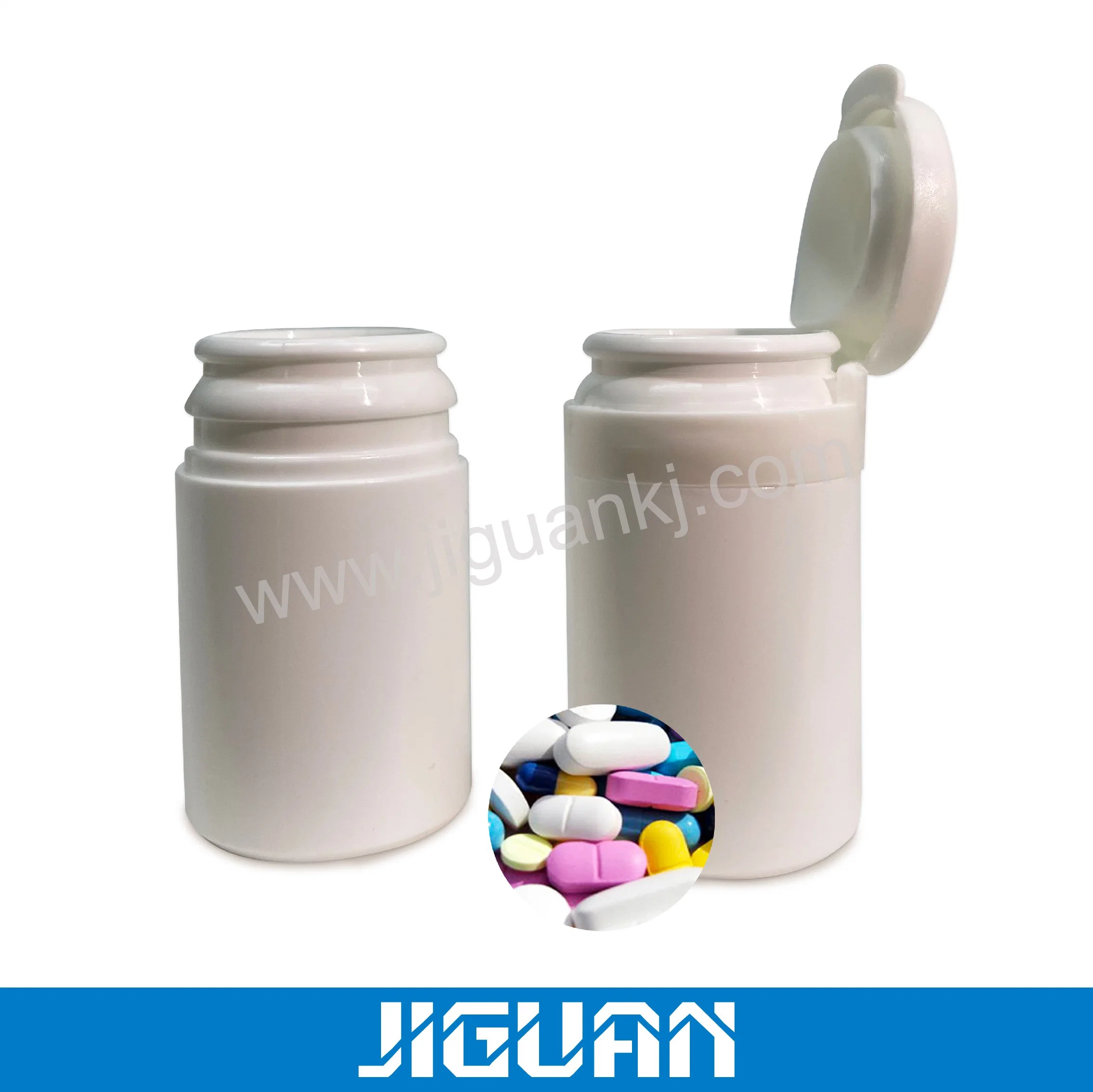 Pharmaceutical Plastic Bottles for Pill Medicine Vitamin Powder Tablet Capsule Packaging