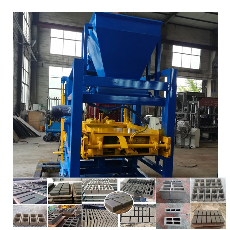 Good Machine Block Machine Concrete Brick Making Qtj4-25