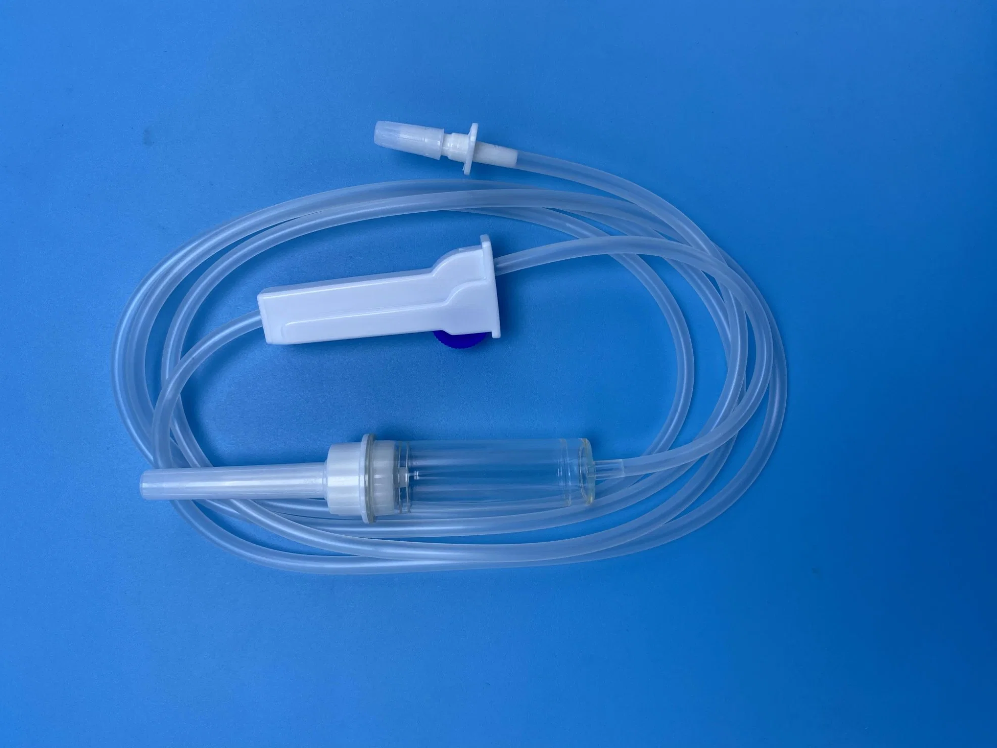 ISO/CE sistema de infusión desechable 20drops/ml con aguja