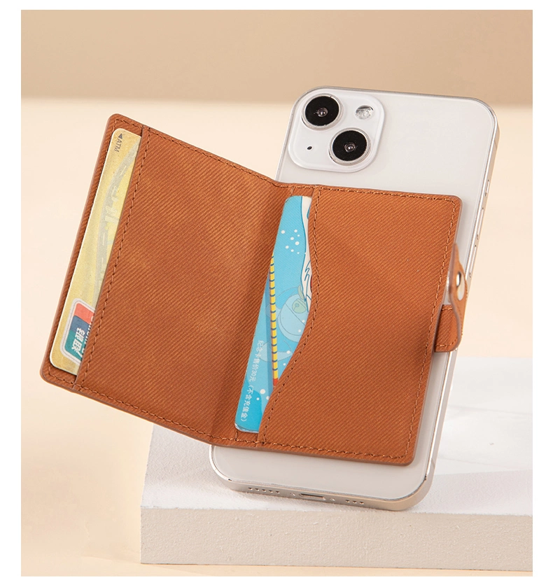 Single Layer PU Mobile Phone Card Case Wholesale/Supplier PU Leather Card Slot for All Models Phone Case for iPhone 15 PRO Max Huawei Mate 60 PRO