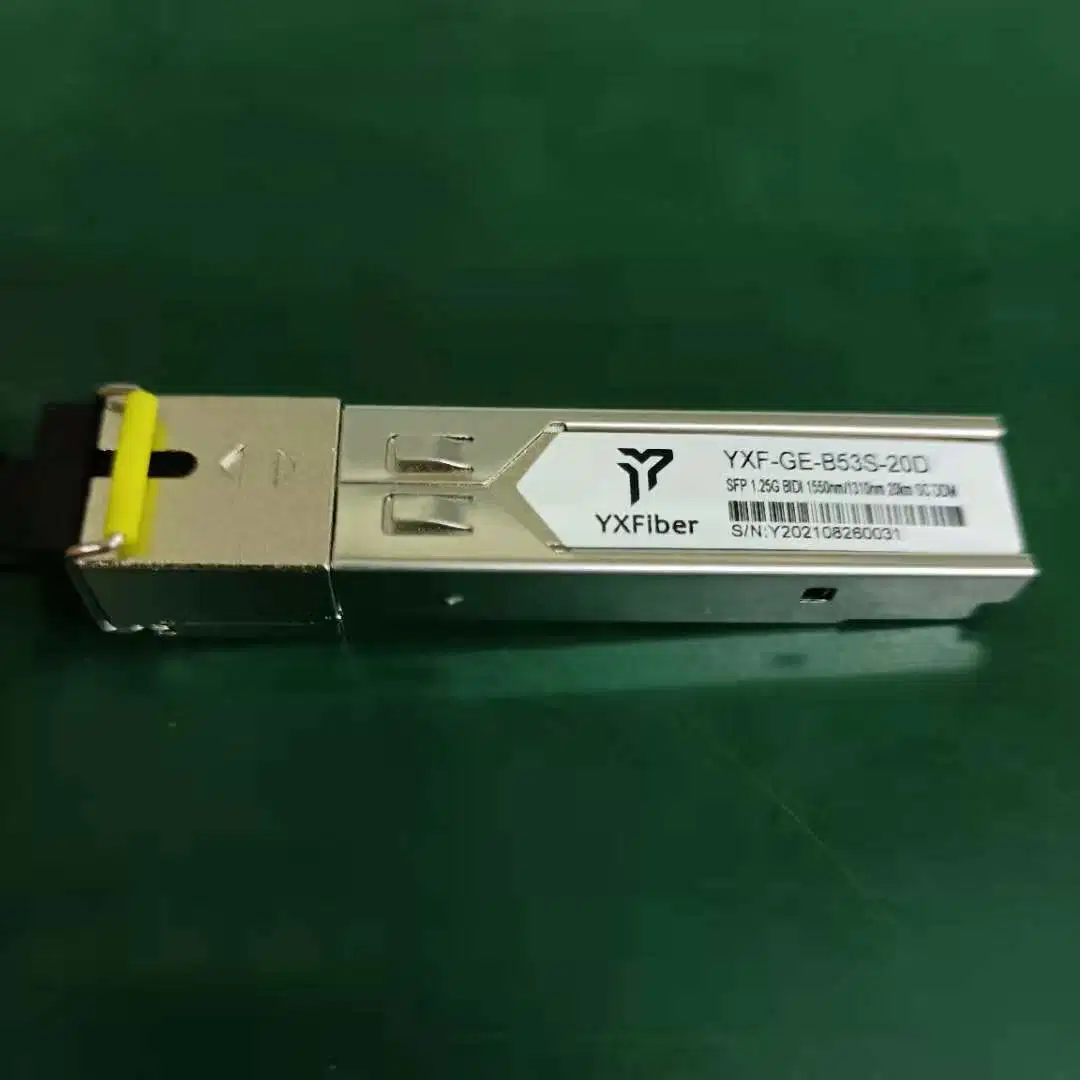 1.25g SFP Module 1550/1310nm 20km Sc Ddm Communication Modules