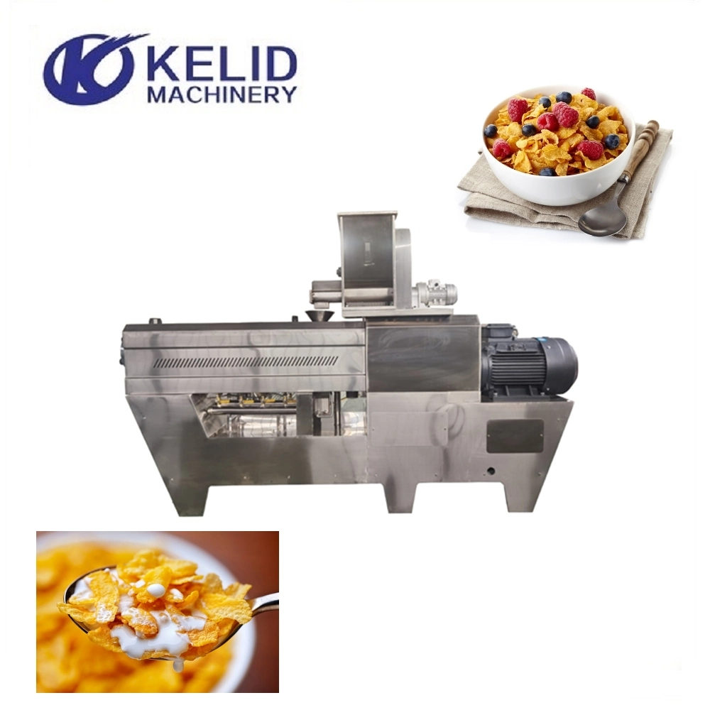 China Corn Flakes Making Machine Breakfast Cereals Production Line
