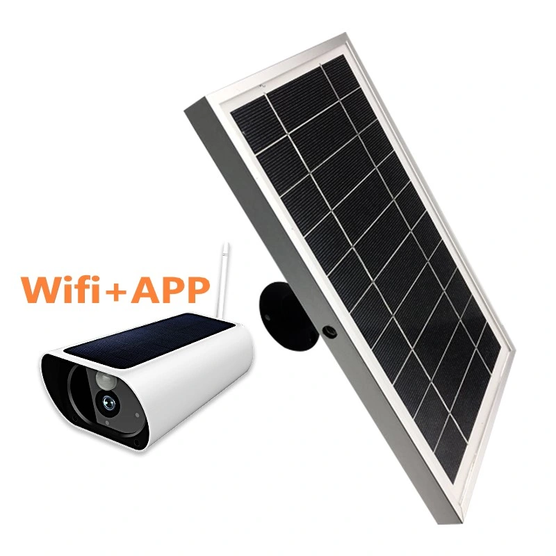 WiFi IP Solar para cámaras CCTV cámara de vídeo de seguridad de Movimiento PIR